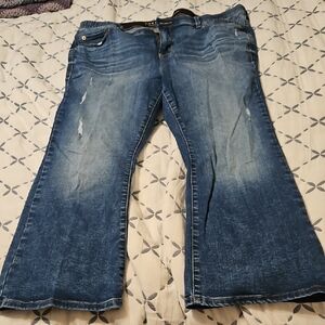 Torrid Jeans Sky High Kick Boot